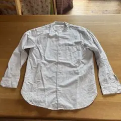 ユニクロ　ストライプ柄 ボタンダウンシャツ　Sサイズ