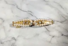 エレガントなパールバレッタ