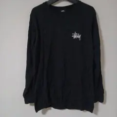 Stussy ☆ブラック ロングスリーブ Tシャツ S