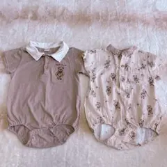 techibear ロンパース2点セット