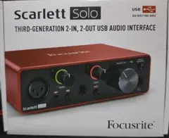 Focusrite Scarlett 2i2 3rd Genのサムネイル