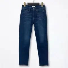 良品 アース earth デニム ジーンズ パンツ ネイビー 紺 綿 スキニーのサムネイル