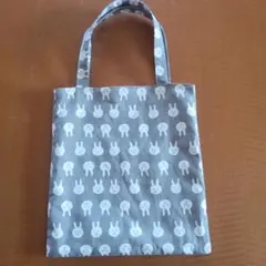 うさぎ柄 トートバッグ エコバッグ