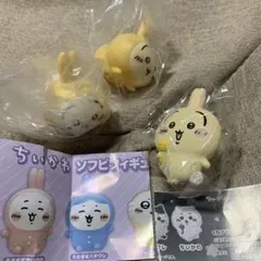 ちいかわ うさぎ ソフビフィギュア4 ライトクリップ