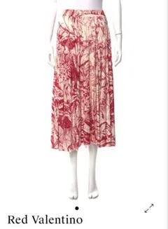 RED VALENTINO フレアスカート40サイズ ピンク レッドヴァレンチノ
