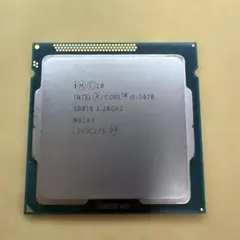 KN114 【ジャンク】インテル CORE i5-3470 SR0T8 CPU - メルカリ