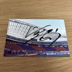 アルビレックス新潟　直筆サイン入りポストカード　小島亨介