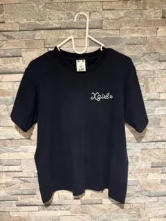 Xgirl 半袖Tシャツ ネイビー　ワンサイズ