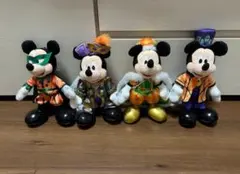 ディズニー40周年 ハロウィン ぬいぐるみバッジセット売り