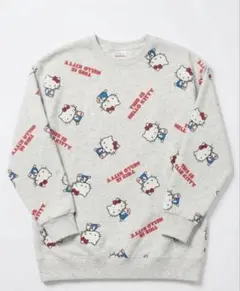 キティー裏起毛トレーナーLL