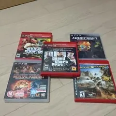 プレイステーション3 ソフト5本セット(北米版)