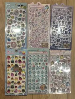 【正規品】ボンボンドロップシール　プチドロ　うるちゅる　6枚