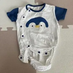 ペンギンプリントロンパース 60-70cm
