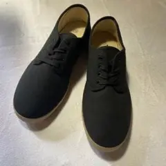 zigzag ジグザグ シューズ　ブラック　キャンバス　10