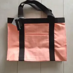 新品 ナイスクラップ トートバッグ オレンジ×ブラウン