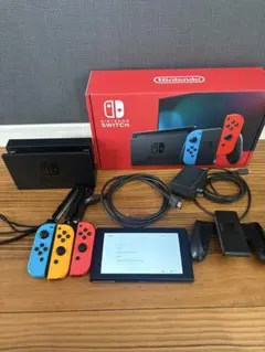 Nintendo Switch 本体 付属品完備　ジョイコン1本おまけ付きのサムネイル