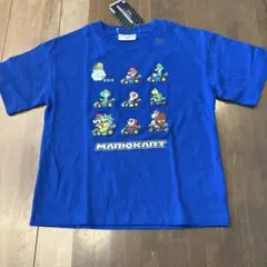 マリオカート Tシャツ 140 青