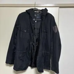 Armani Jeans ブラックダウンジャケット サイズ48