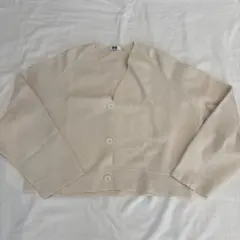 UNIQLO U ユニクロユー　　ミラノリブカーディガン　オフホワイト　L