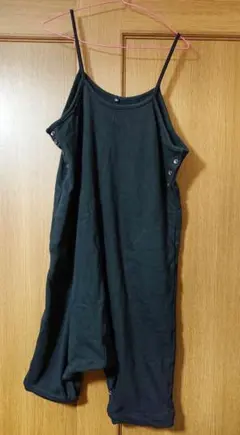 オーバーオール サルエルパンツ 2way ブラック 中古品