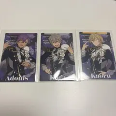 あんスタ スタフォニ コレクションカード 羽風薫 大神晃牙 乙狩アドニス