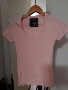 CROSS GARB ピンク ヨガウェア Tシャツ