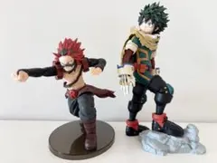僕のヒーローアカデミア 緑谷出久 切島鋭児郎 フィギュア セット