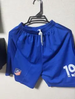 アトレティコマドリード サッカーパンツ ブルー 19番のサムネイル