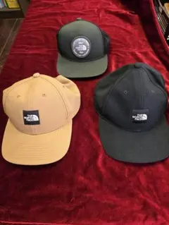 【3点セット】ノースフェイス キャップ まとめ売り