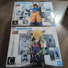 4*t様 未開封　一番くじ　ドラゴンボール　40th A賞　孫悟空　C賞　悟飯