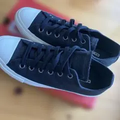 【美品】CONVERSE ALL STAR PLTS ブラック ラメ　25㎝