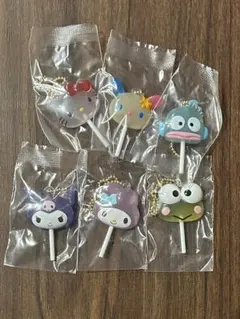 サンリオキャラクターズ カラフルキャンディチャーム 全6種　コンプリートセット