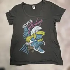 JUNK FOOD スマーフ Tシャツ ブラック L