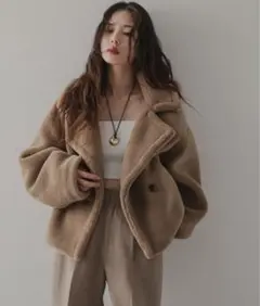 テディ フリースジャケット