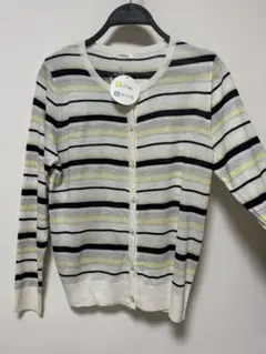 セール‼️⭐️新品未使用タグ付 UVカット　ハニーズ 薄手カーディガン　ストライプ