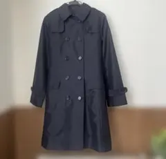 UNIQLO トレンチ　ネイビー　美品のサムネイル