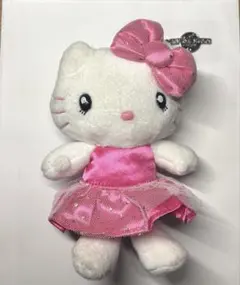 ハローキティ ぬいぐるみ キーホルダー ピンク ユニバ