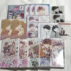 ひかえめに言っても、これは愛 1～5巻 特典 ポストカード クリアカード 付録