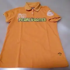 ♫）PEARLY GATES ポロシャツ オレンジ 1989
