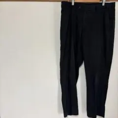 大きいサイズ✨UNIQLO ユニクロ　ブラック スラックス 91cm【XL】