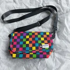 YAKPAK ショルダーバッグ カラフルチェック柄のサムネイル