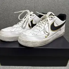 エアフォース 1 プレイヤーズ ホワイトメタリックゴールド28cm - メルカリ