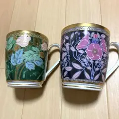 NARUMI ナルミ　ボーンチャイナ　マグカップ　コップ　ペア　2客セット　食器