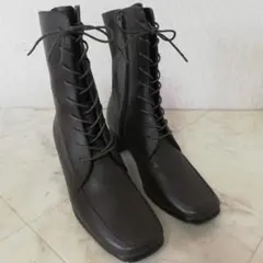 美品!!REGAL リーガル 本革 レースアップ ショートブーツ 22cm