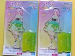 アイカツ！ スタンド付きアクリルプレート　北大路さくら×2個セット