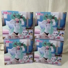 【未開封４個】猫耳 初音ミク デスキュー プライズセット