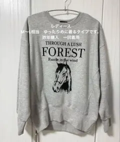 馬柄　馬のスウェット