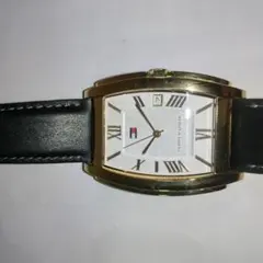 TOMMY HILFIGER アナログ腕時計 ゴールド/ブラック(稼働します。)のサムネイル