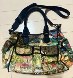 Desigual デシグアル 2way バッグ 和柄