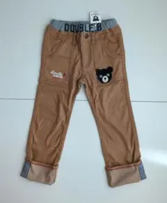 ☆新品☆ミキハウス/ダブルB＊コーデュロイパンツ＊黒タグ＊110cm 